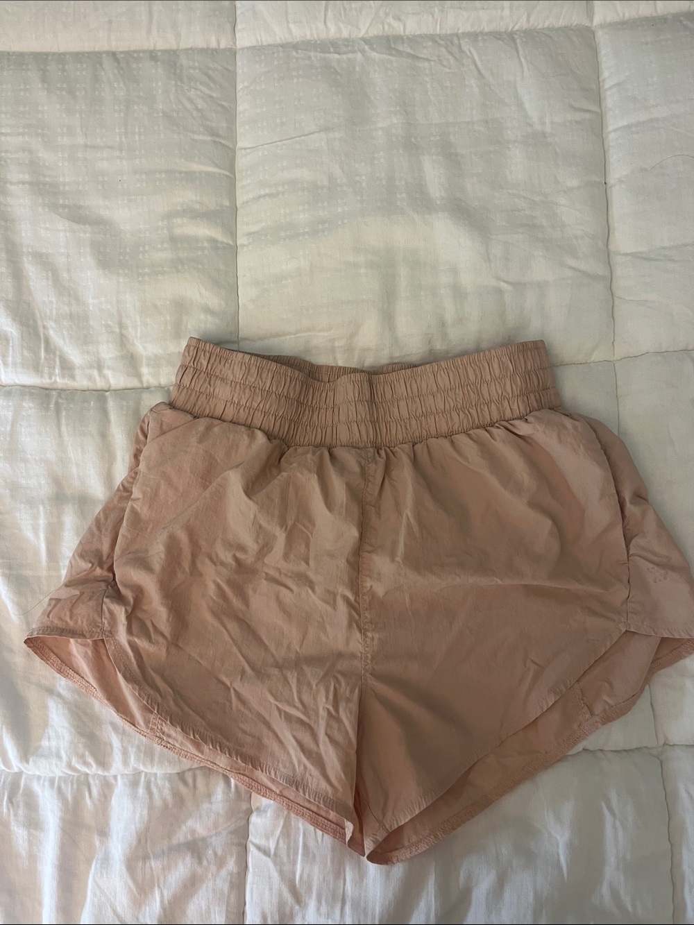 Target Women's Athletic Shorts in Blush Pink